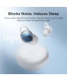 Joyroom JR-TS2 Cozydots Series Wireless TWS Headphones for Sleeping ANC Bluetooth 5.3 - White