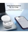 Joyroom JR-TS2 Cozydots Series Wireless TWS Headphones for Sleeping ANC Bluetooth 5.3 - White
