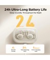 Joyroom JR-TS1 Cozydots Series Wireless TWS Headphones for Sleeping ANC Bluetooth 5.3 - Black