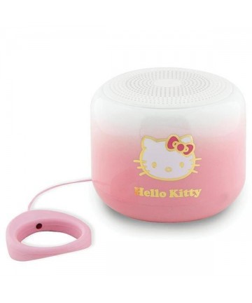 Hello Kitty Electroplate Gradient Bluetooth speaker - pink