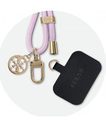 Guess CBDY Cord phone strap - lilac