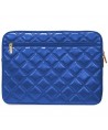 Guess 4G Quilted case for a 14" laptop - blue