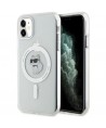 Karl Lagerfeld IML Choupette MagSafe case for iPhone 11 / Xr - transparent