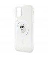 Karl Lagerfeld IML Choupette MagSafe case for iPhone 11 / Xr - transparent