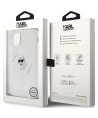 Karl Lagerfeld IML Choupette MagSafe case for iPhone 11 / Xr - transparent