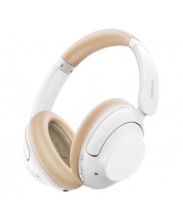 Ugreen HP202 HiTune Max5 on-ear wireless headphones with hybrid ANC noise reduction - white