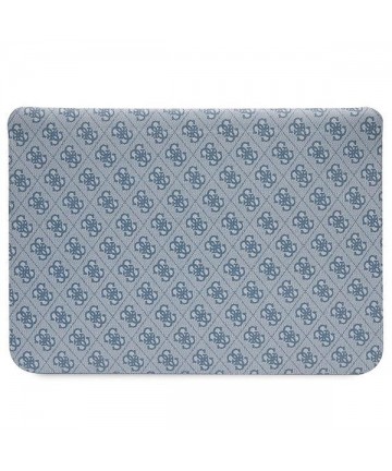 Guess 4G Printed Stripes cover for a 16" laptop - blue