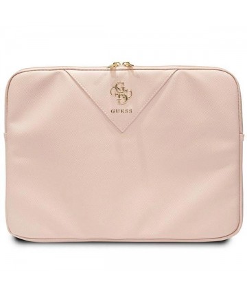 Guess Triangle 4G cover for a 14" laptop - pink