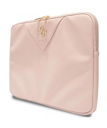 Guess Triangle 4G cover for a 14" laptop - pink