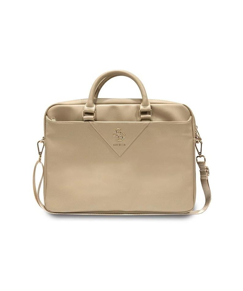 Guess Triangle 4G bag for a 16" laptop - gold