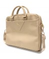 Guess Triangle 4G bag for a 16" laptop - gold