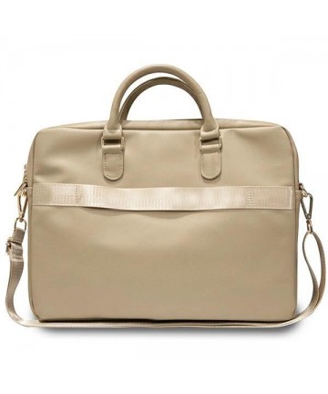 Guess Triangle 4G bag for a 16" laptop - gold