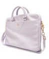 Guess Triangle 4G bag for a 16" laptop - purple
