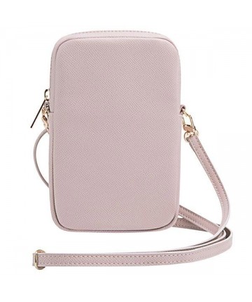 Guess Zip Triangle 4G bag - pink