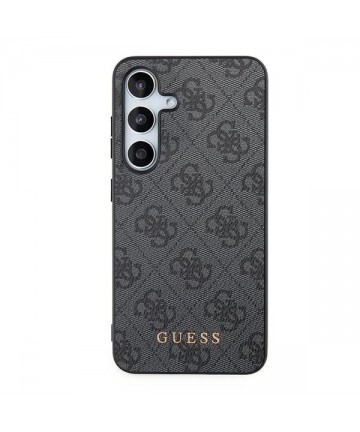 Guess 4G Metal Gold Logo case for Samsung Galaxy S24 - black