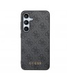 Guess 4G Metal Gold Logo case for Samsung Galaxy S24 - black