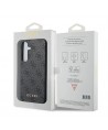 Guess 4G Metal Gold Logo case for Samsung Galaxy S24 - black