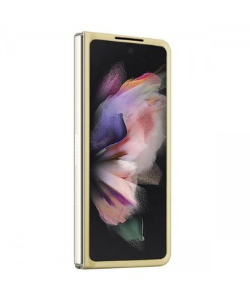 Guess Glitter Script case for Samsung Galaxy Z Fold 5 - gold