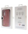 Guess Glitter Script case for Samsung Galaxy Z Fold 5 - pink
