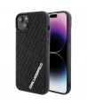 Karl Lagerfeld 3D Rubber Multi Logo case for iPhone 15 Plus - black