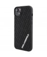 Karl Lagerfeld 3D Rubber Multi Logo case for iPhone 15 Plus - black