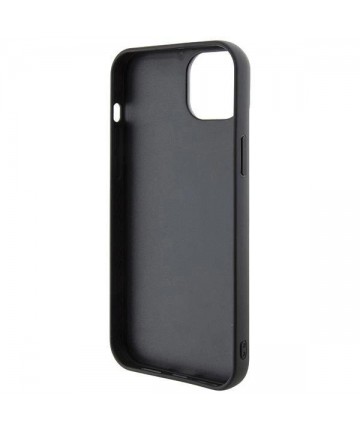 Karl Lagerfeld 3D Rubber Multi Logo case for iPhone 15 Plus - black