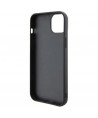 Karl Lagerfeld 3D Rubber Multi Logo case for iPhone 15 Plus - black