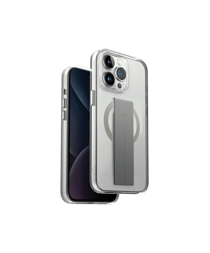 Uniq Heldro Mag Magclick Charging case for iPhone 15 Pro Max - transparent