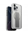 Uniq Heldro Mag Magclick Charging case for iPhone 15 Pro Max - transparent