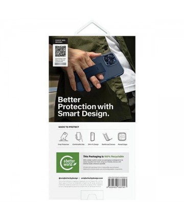 Uniq Heldro Mag Magclick Charging case for iPhone 15 Pro Max - transparent