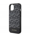 Guess GCube Stripes MagSafe case for iPhone 15 / 14 / 13 - black