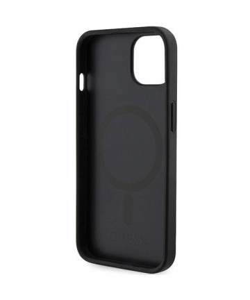 Guess GCube Stripes MagSafe case for iPhone 15 / 14 / 13 - black