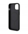 Guess GCube Stripes MagSafe case for iPhone 15 / 14 / 13 - black