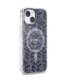Guess IML GCube MagSafe case for iPhone 15 / 14 / 13 - black