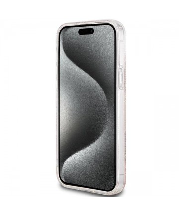 Guess IML GCube MagSafe case for iPhone 15 / 14 / 13 - brown