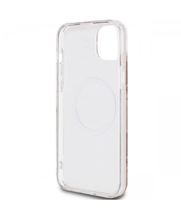 Guess IML GCube MagSafe case for iPhone 15 / 14 / 13 - brown