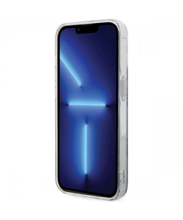 Guess IML 4G MagSafe case for iPhone 15 Pro Max - blue