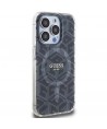 Guess IML GCube MagSafe case for iPhone 15 Pro Max - black