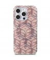 Guess IML GCube MagSafe case for iPhone 15 Pro Max - pink