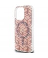 Guess IML GCube MagSafe case for iPhone 15 Pro Max - pink