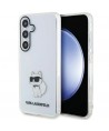 Karl Lagerfeld IML Choupette case for Samsung Galaxy S24 - transparent