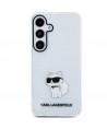 Karl Lagerfeld IML Choupette case for Samsung Galaxy S24 - transparent