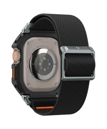 Spigen Lite Fit Pro Case with Strap for Apple Watch Ultra 1 / 2 (49mm) - Matte Black