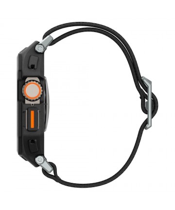 Spigen Lite Fit Pro Case with Strap for Apple Watch Ultra 1 / 2 (49mm) - Matte Black