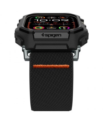 Spigen Lite Fit Pro Case with Strap for Apple Watch Ultra 1 / 2 (49mm) - Matte Black