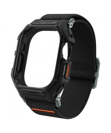 Spigen Lite Fit Pro Case with Strap for Apple Watch Ultra 1 / 2 (49mm) - Matte Black