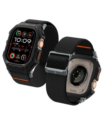 Spigen Lite Fit Pro Case with Strap for Apple Watch Ultra 1 / 2 (49mm) - Matte Black