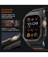 Spigen Lite Fit Pro Case with Strap for Apple Watch Ultra 1 / 2 (49mm) - Matte Black