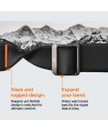 Spigen Lite Fit Pro Case with Strap for Apple Watch Ultra 1 / 2 (49mm) - Matte Black