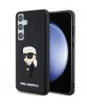 Karl Lagerfeld 3D Rubber Ikonik case for Samsung Galaxy S24 - black